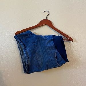 Maternity Jean Shorts